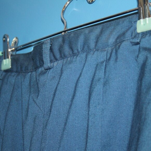 Orvis Navy Blue Women's Skirt Modest Made in the USA Size 14 - Picture 15 of 16